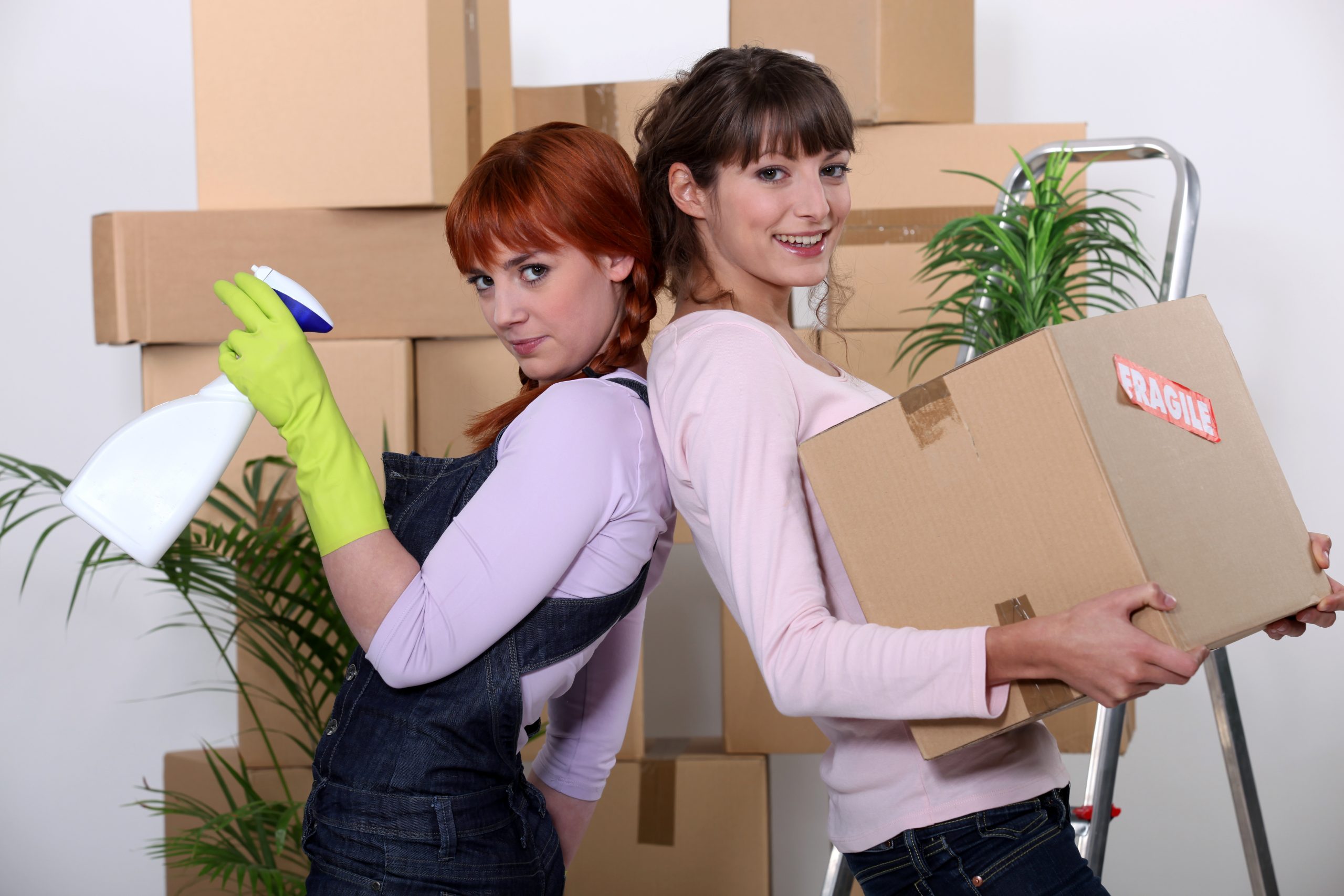 Can housekeeping services be used in move-out cleaning?